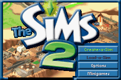 The Sims 2 Title Screen